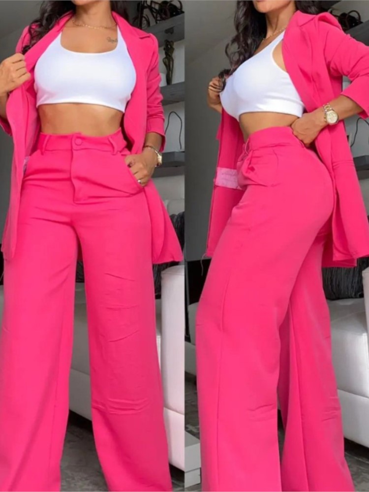 Winter Clothing Women Sale - New Autumn Women's Fashion Solid Notched