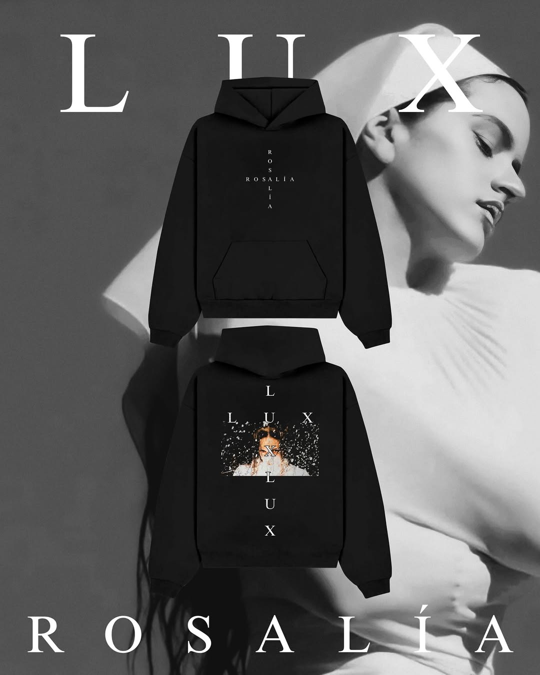 Winter Clothing In Spanish - Spanish Singer Rapper ROSALIA LUX Hoody
