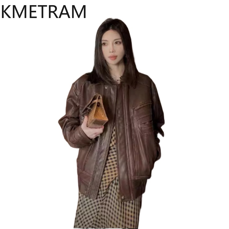 Winter Clothing In Spanish - KMETRAM Spanish Top-Grain Vegetable-Tanned Sheepskin Leather