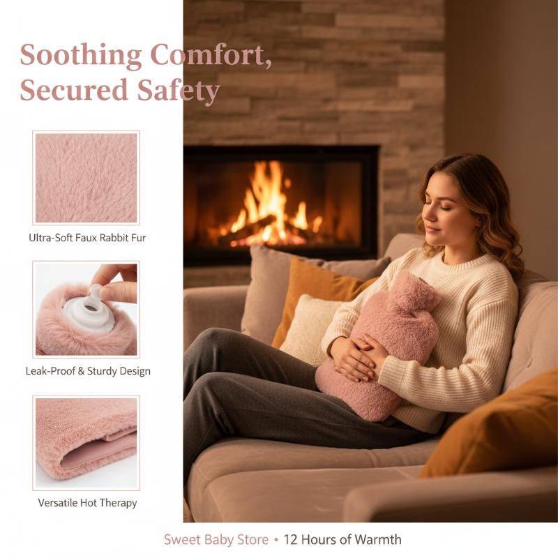 1Pcs Portable Hot Water Bag Wi - Hand Warmer Reusable ulasan dan harga