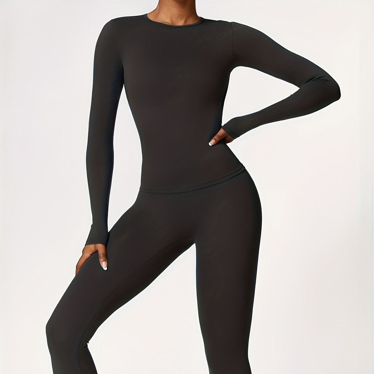 Tight-fitting yoga suit slim l - Winter Clothing Outdoor ulasan dan harga