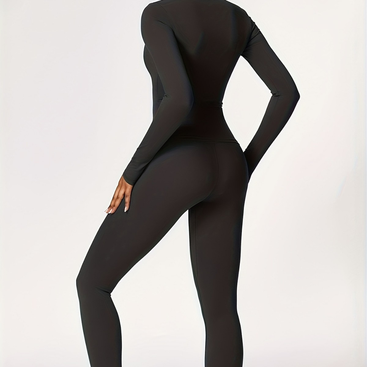 Tight-fitting yoga suit slim l - Winter Clothing Outdoor ulasan dan harga
