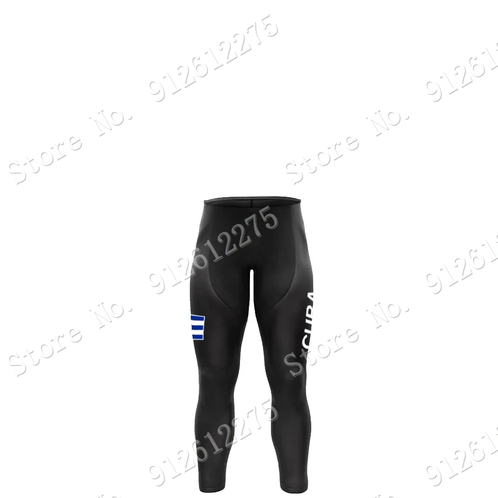 Cuba Cycling Jersey Set Cyclin - Winter Clothing Men Sale ulasan dan harga