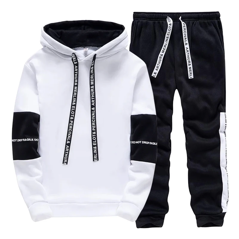 Tracksuit for Man Casual Hoode - Winter Clothing Outdoor ulasan dan harga