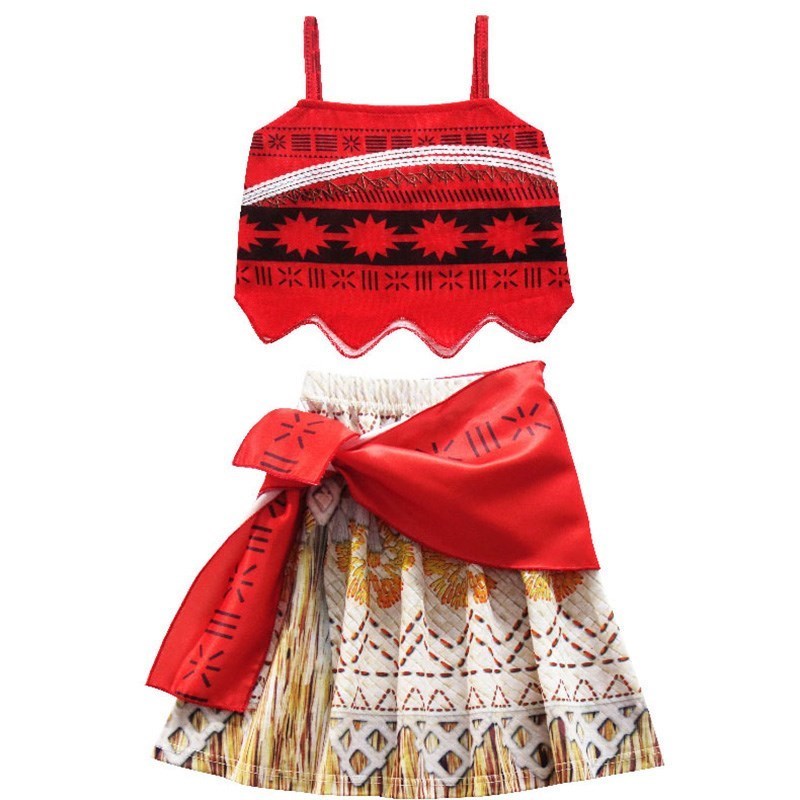 Kids Moana Costume for Girls S - Winter Clothing Storage ulasan dan harga