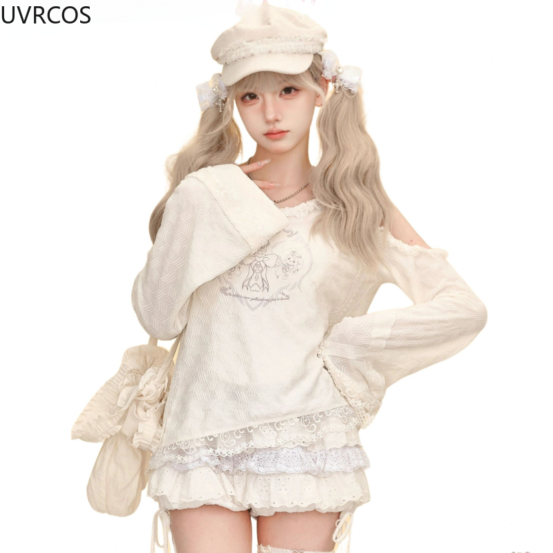 Kawaii Sweet Lolita Style Skir - Winter Clothing Gear ulasan dan harga
