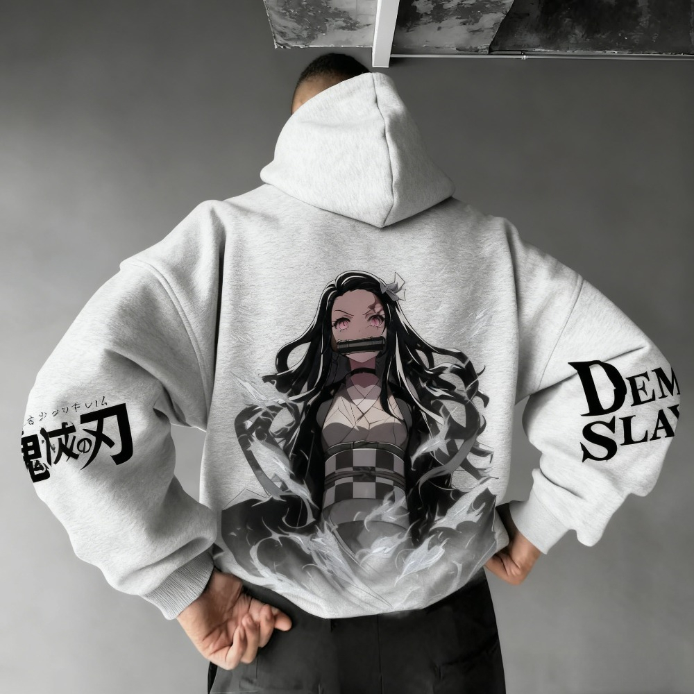 Demon Slayer Men's Hoodie Swea - Winter Clothing In Japan ulasan dan harga