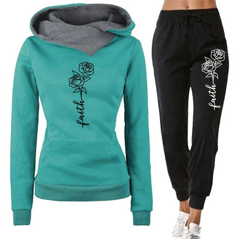 Casual Women's Hoodie Tracksui - Winter Clothing Clearance ulasan dan harga