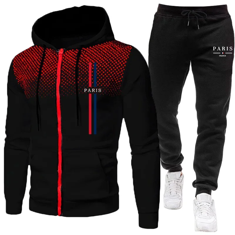 Men sports suit zipper jacket+ - Winter Clothing Outdoor ulasan dan harga