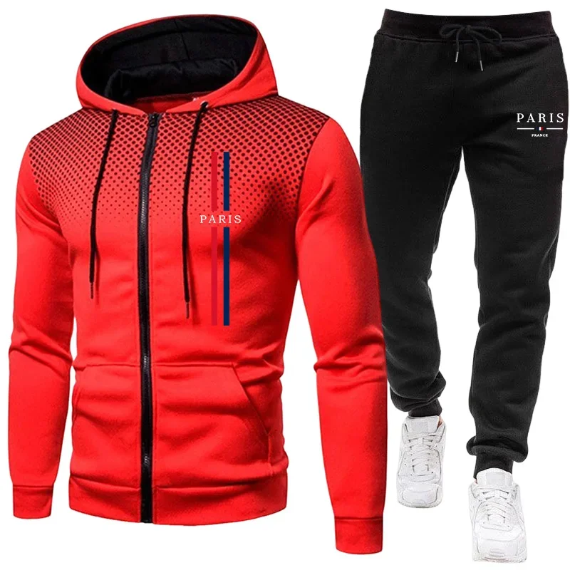 Men sports suit zipper jacket+ - Winter Clothing Outdoor ulasan dan harga