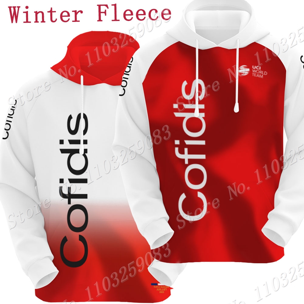 Cofidis 2023 Team Hoodie Men C - Winter Clothing In Spanish ulasan dan harga