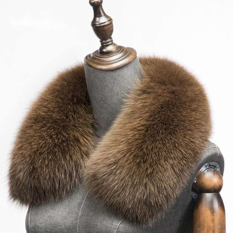 Winter Natural Fox Fur Scarf S - Winter Clothing Clearance ulasan dan harga