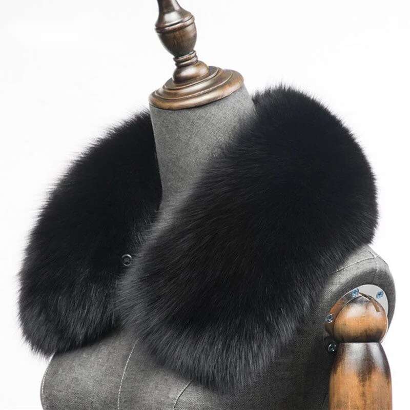 Winter Natural Fox Fur Scarf S - Winter Clothing Clearance ulasan dan harga