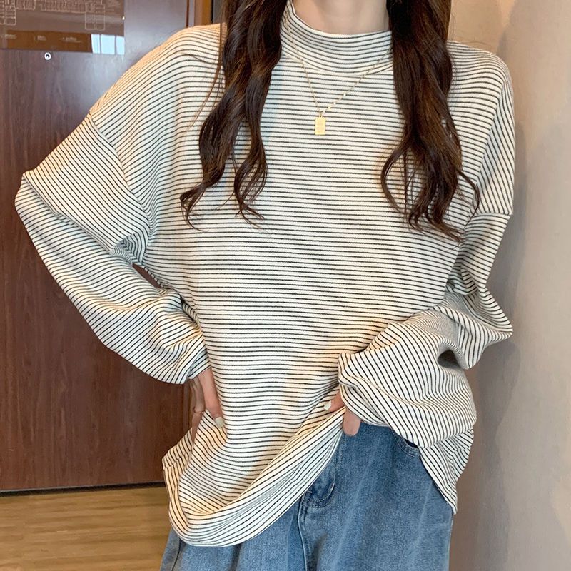 Autumn Winter Half High Collar - Winter Clothing Affordable ulasan dan harga