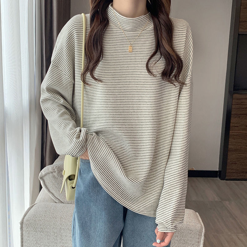 Autumn Winter Half High Collar - Winter Clothing Affordable ulasan dan harga
