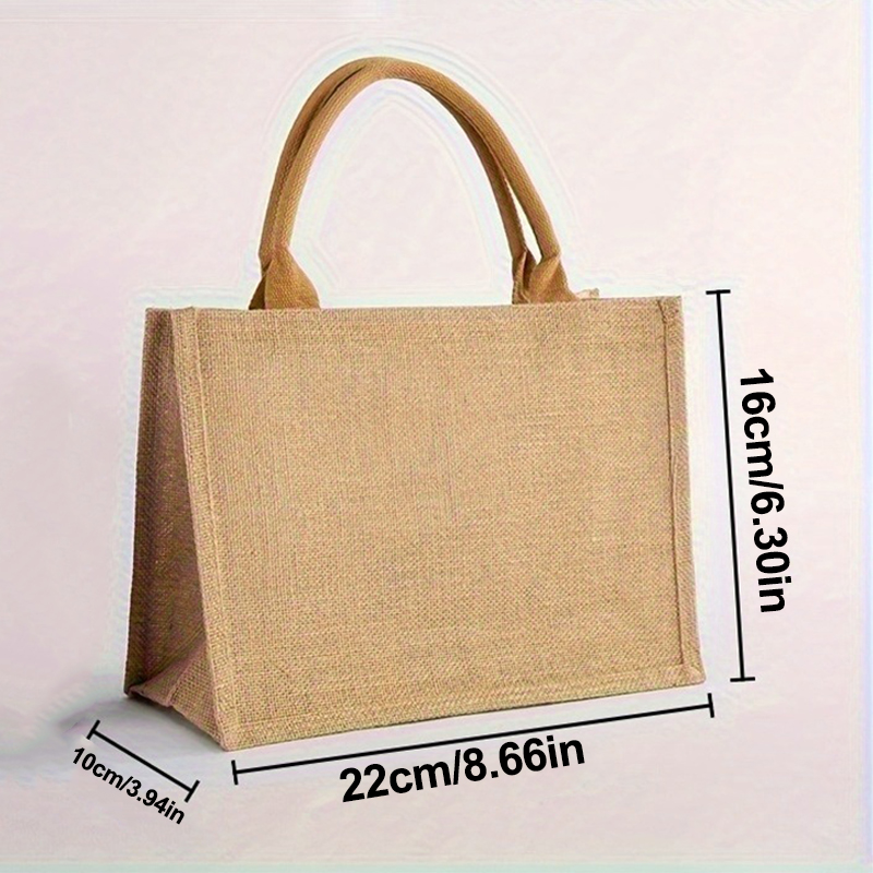 Linen Bags, Hand-Painted Tote  - Hand Warmer Reusable ulasan dan harga