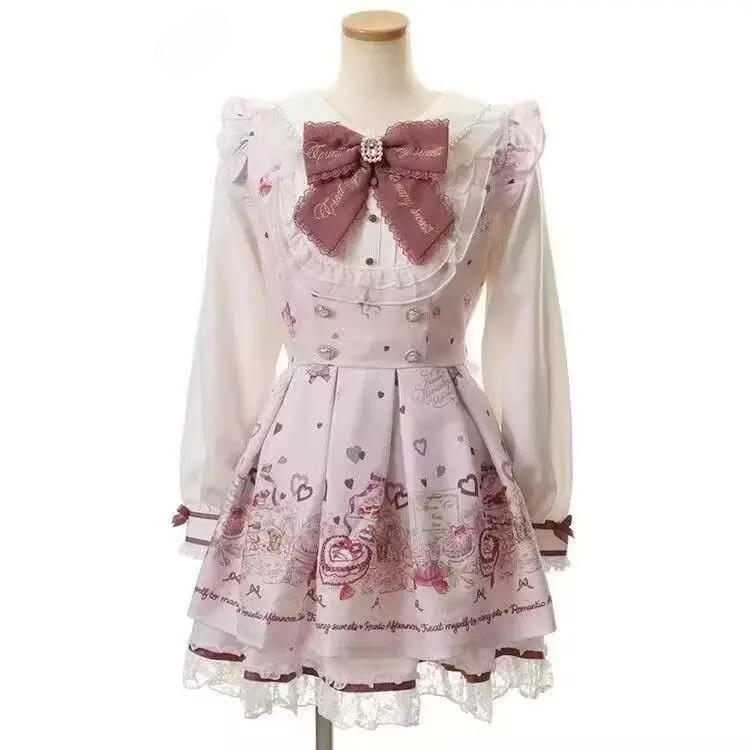 Japanese 2 Piece Dress Sets Wo - Y2K Winter Clothing ulasan dan harga