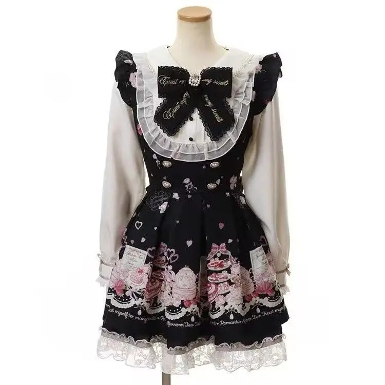 Japanese 2 Piece Dress Sets Wo - Y2K Winter Clothing ulasan dan harga