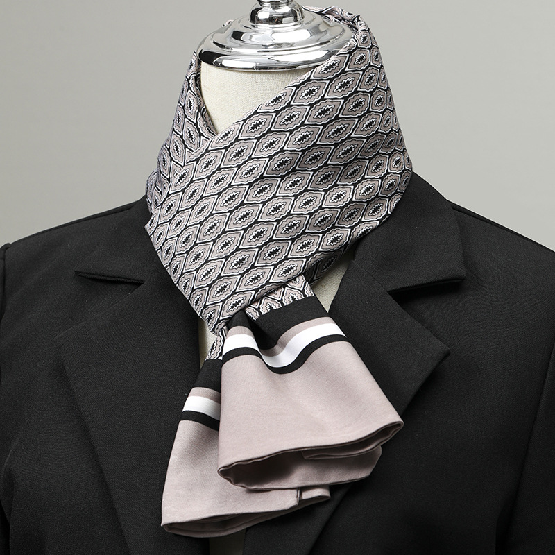 Men's Scarf Imitation Silk Nec - Winter Clothing Gear ulasan dan harga