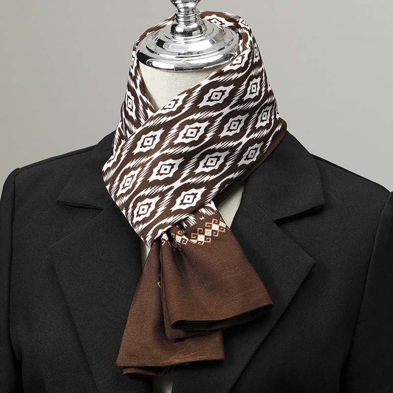 Men's Scarf Imitation Silk Nec - Winter Clothing Gear ulasan dan harga