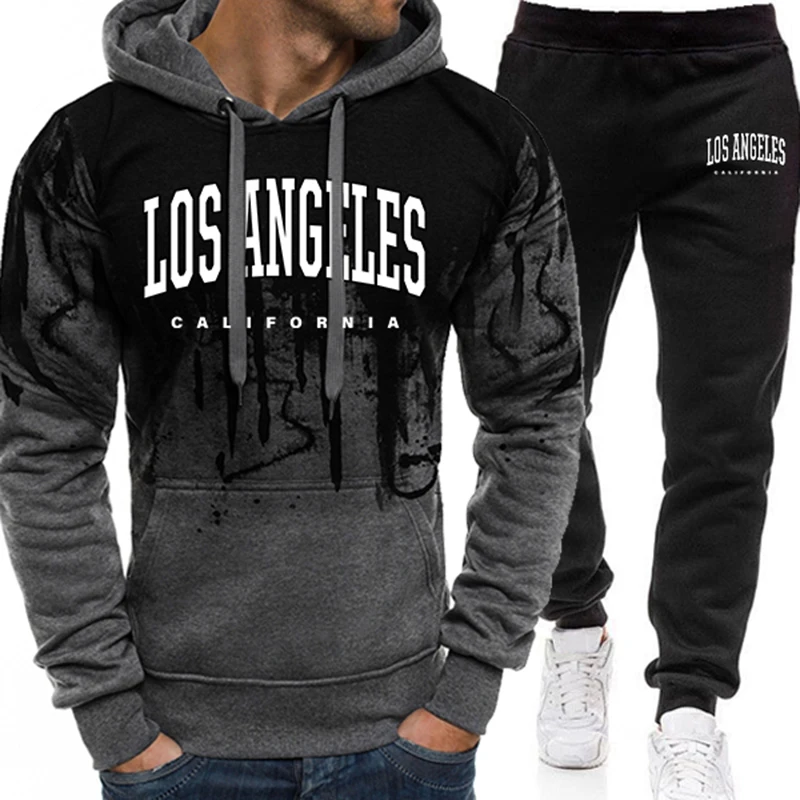 Fashion Men's Tracksuit Print  - Winter Clothing Outdoor ulasan dan harga