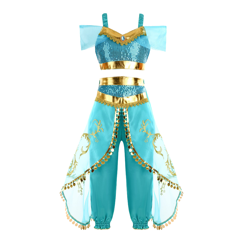 Girls Jasmine Fantasy Costume  - Winter Clothing Storage ulasan dan harga