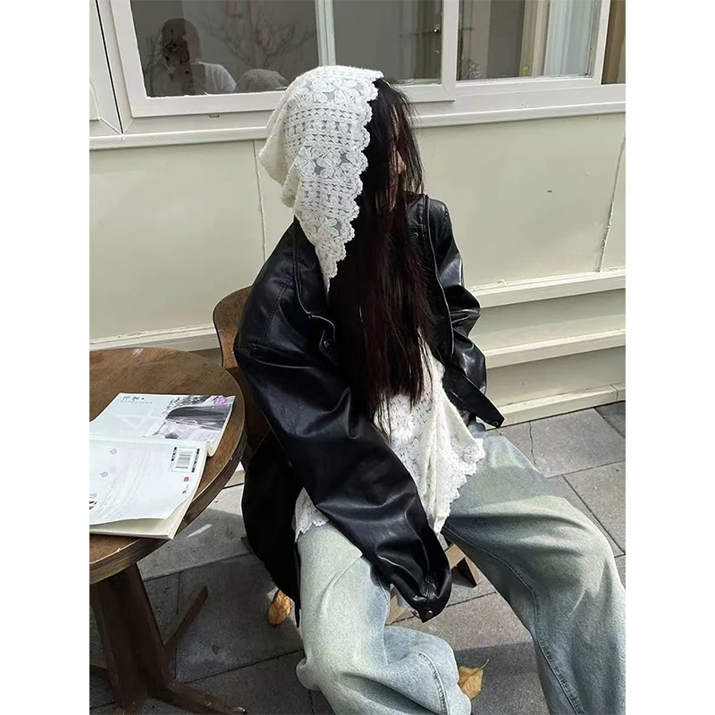 Y2K Lace Hooded Shirts Women S - Y2K Winter Clothing ulasan dan harga