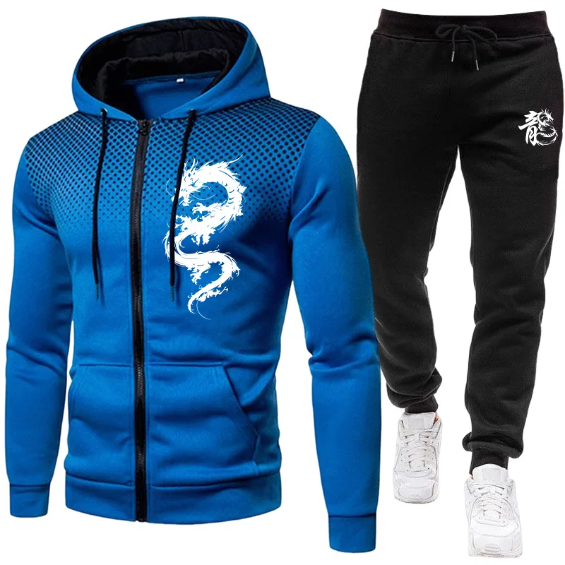 Men's Paris Dragon Pattern Fas - Winter Clothing Clearance ulasan dan harga