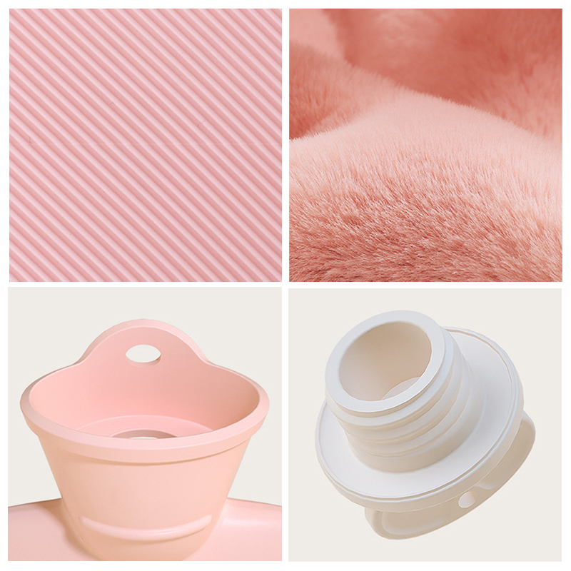 PVC Rubber Hot Water Bottle Wi - Hand Warmer Reusable ulasan dan harga