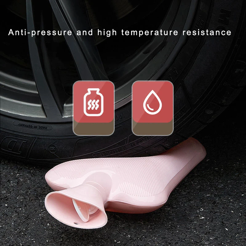 PVC Rubber Hot Water Bottle Wi - Hand Warmer Reusable ulasan dan harga