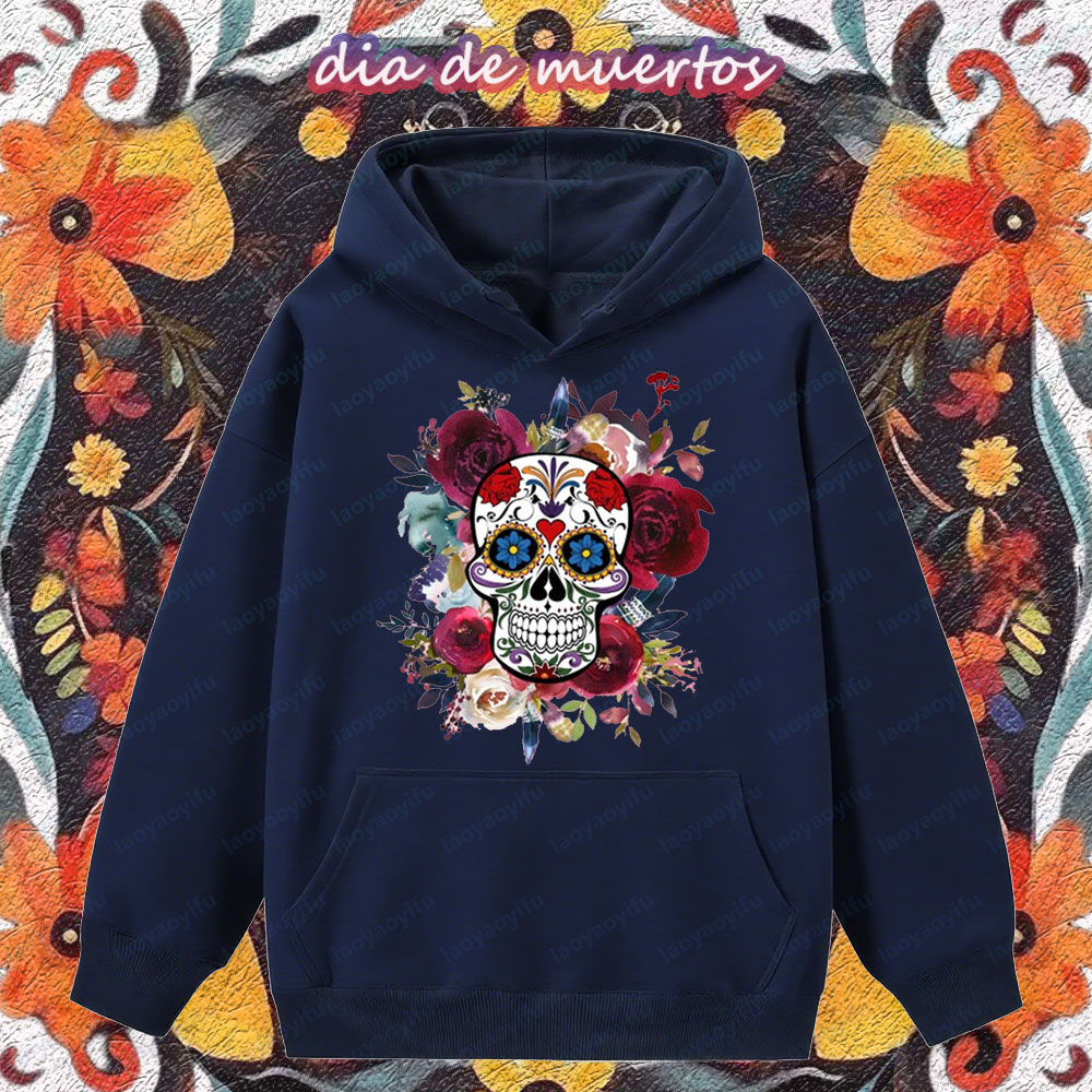 Dia De Los Muertos Spanish Vin - Winter Clothing In Spanish ulasan dan harga