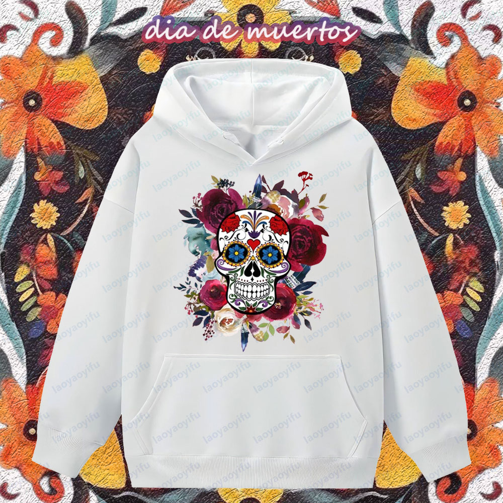 Dia De Los Muertos Spanish Vin - Winter Clothing In Spanish ulasan dan harga