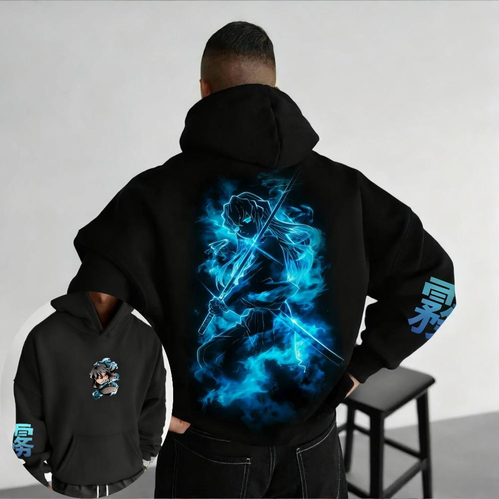Demon Slayer Men's Hoodie Swea - Winter Clothing In Japan ulasan dan harga