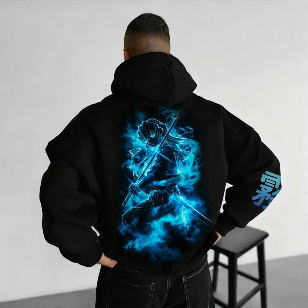 Demon Slayer Men's Hoodie Swea - Winter Clothing In Japan ulasan dan harga