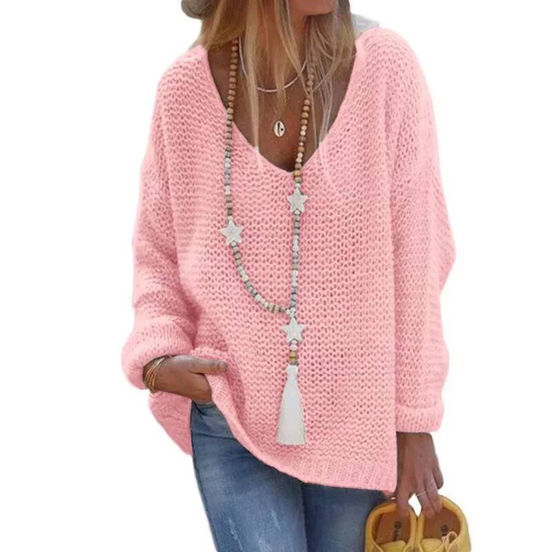 2026 New Women's Knitted V-Nec - Winter Clothing Amazon ulasan dan harga