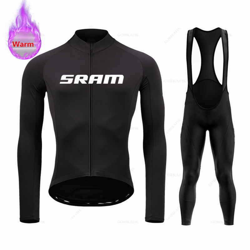 Sram Team Winter Long Sleeve T - Winter Clothing Men Sale ulasan dan harga