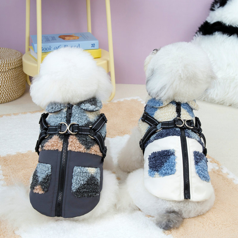 Pet clothes, chest straps, cro - Winter Clothing Amazon ulasan dan harga