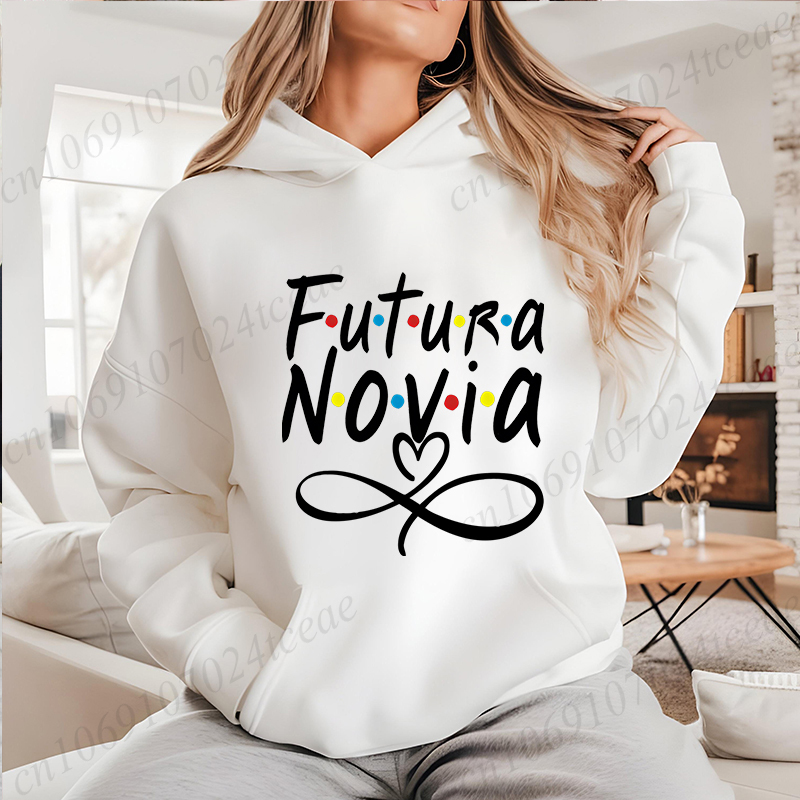 La Novia Graphic Hoodie for No - Winter Clothing In Spanish ulasan dan harga